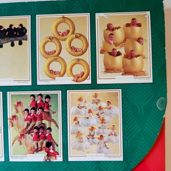 Anne Geddes Vintage 1997 Christmas Collection 24 Greeting Cards with Envelopes - Picture 9 of 14